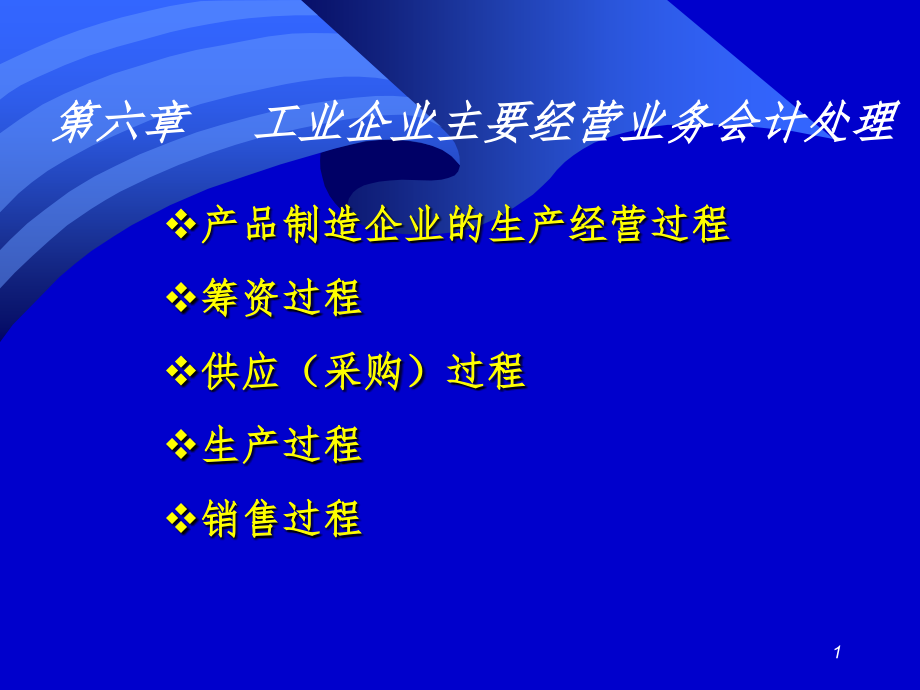 工业企业主要经营业务会计处理课件_第1页