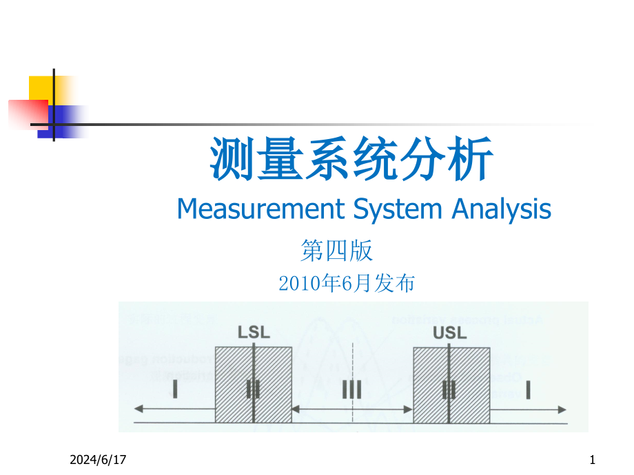 MSA测量系统第四版教程课件_第1页