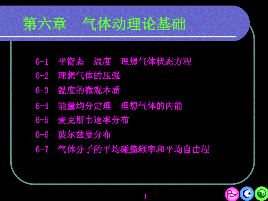 气体动理论基础g1_第1页