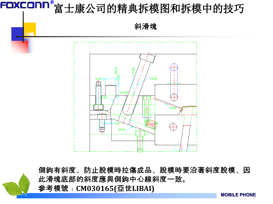 富士康公司的精典拆模图和拆模中的技巧_第1页