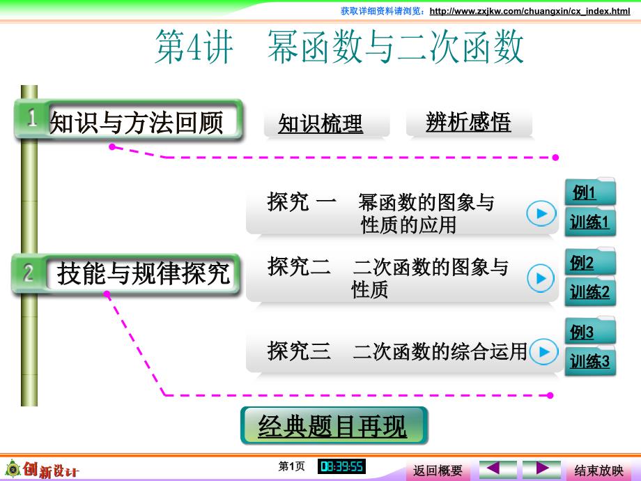 第4讲　幂函数和二次函数课件_第1页