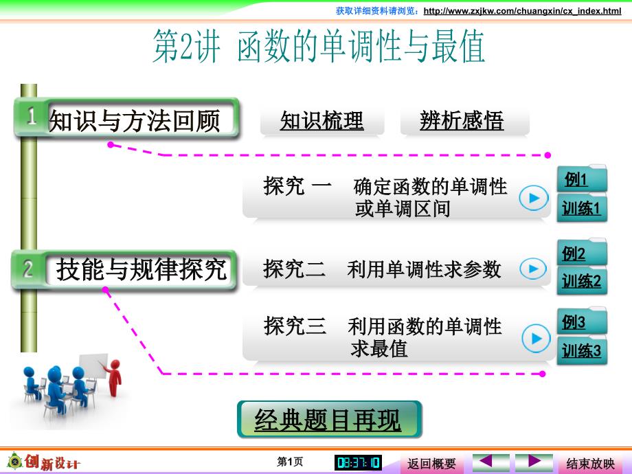 第2讲　函数单调性和最值课件_第1页