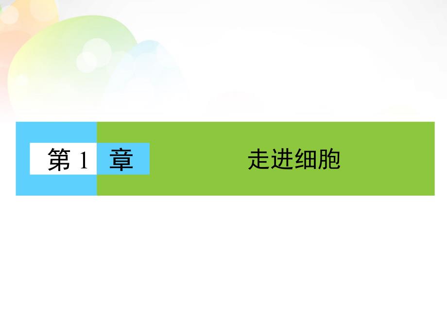 高中生物11《从生物圈到细胞》ppt课件新人教版必修_第1页