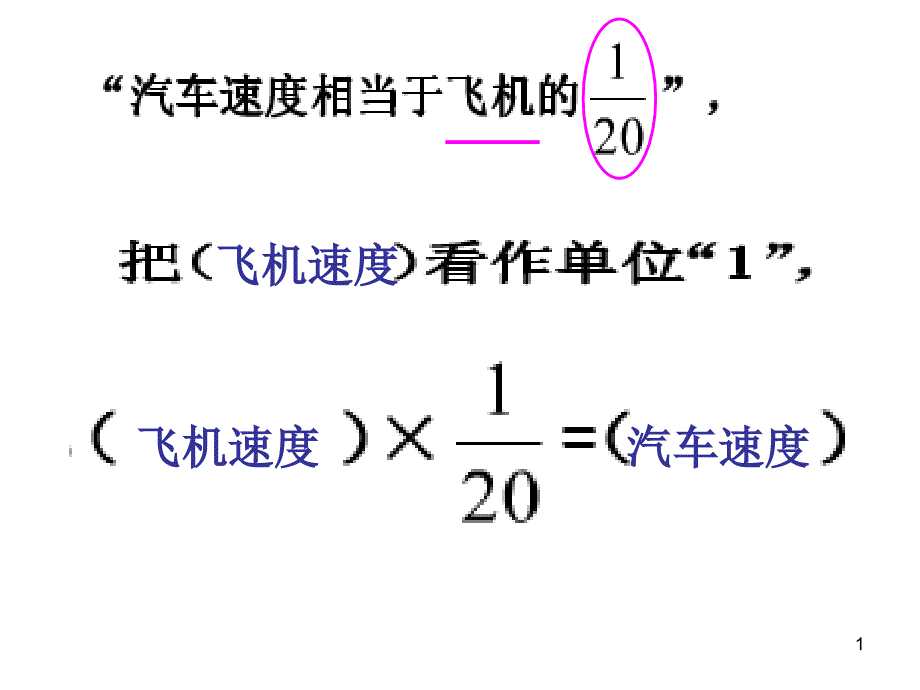 六年级分数应用题两个量比较课件_第1页