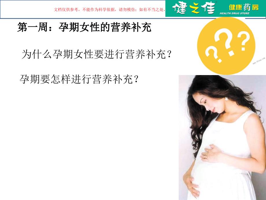 孕产妇和哺乳期女性营养补充培训课件_第1页