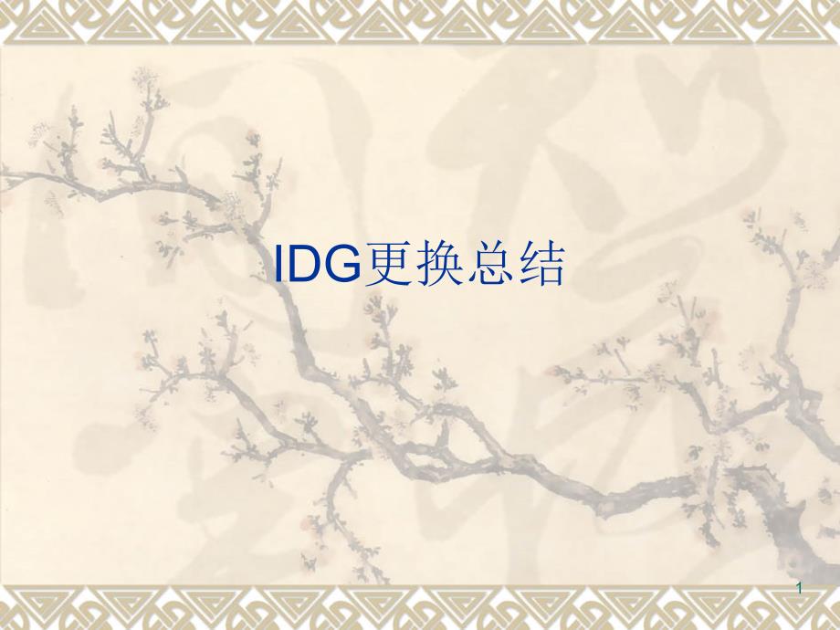 IDG及封严拆装_第1页