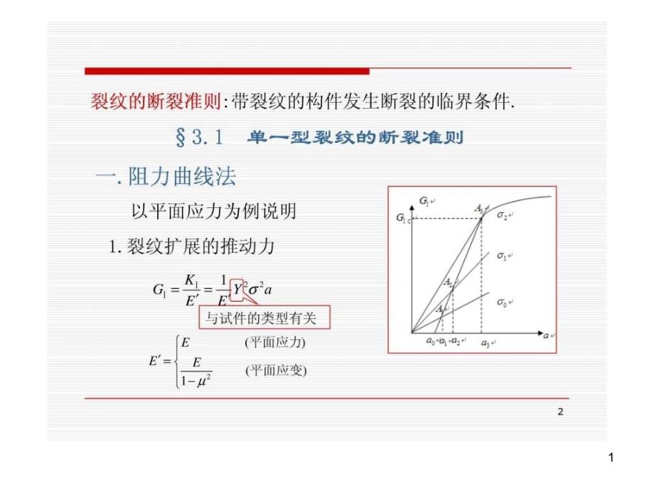 断裂力学讲义第三章课件_第1页