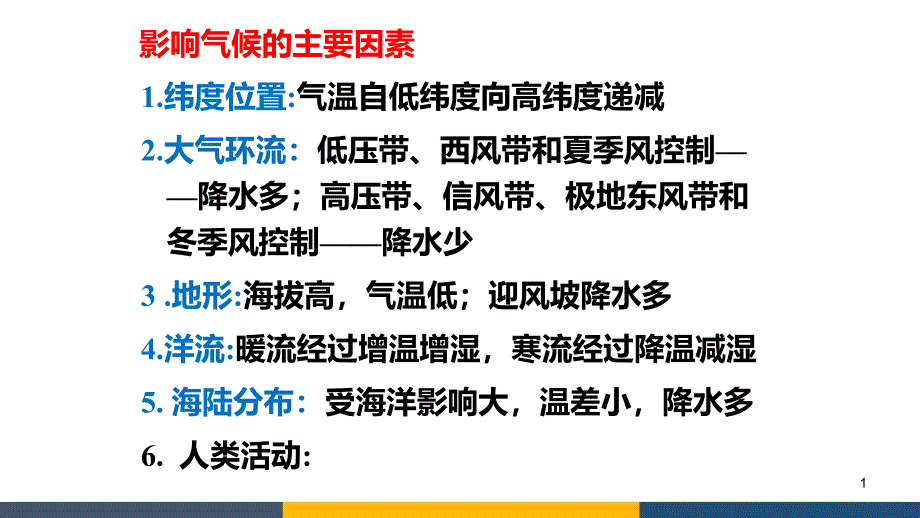 高中地理气候特征ppt课件_第1页