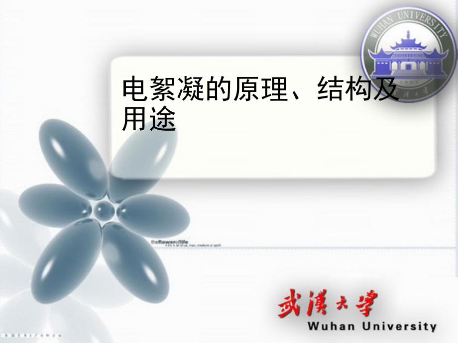 电絮凝的原理、结构及用途PPT幻灯片课件_第1页
