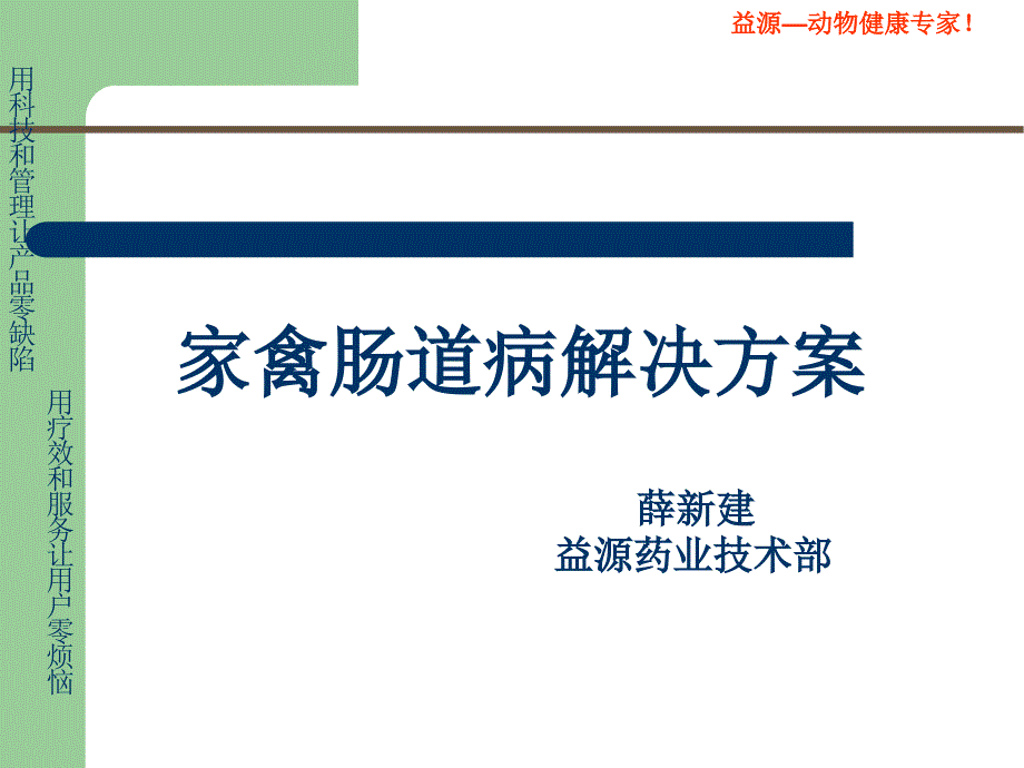 肠道疾病解决方案课件_第1页