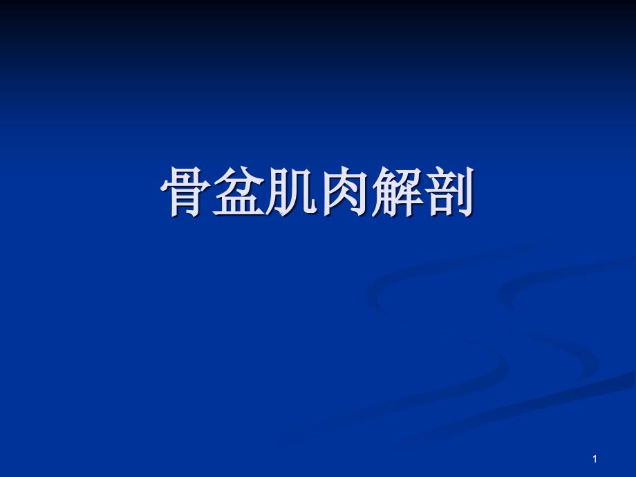 骨盆肌肉MRI解剖课件_第1页