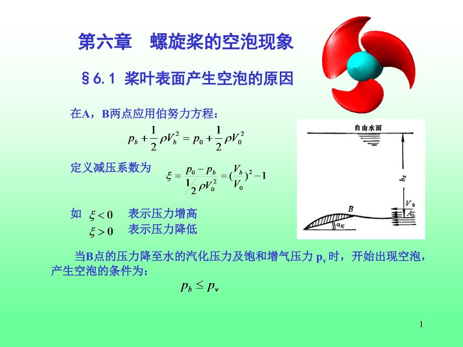 船舶推进--6-7章概要课件_第1页