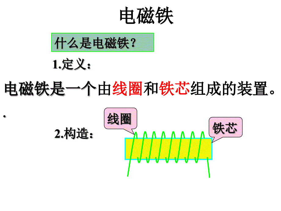 教科版科学六年级上册《电磁铁的磁力(一)》课件_第1页