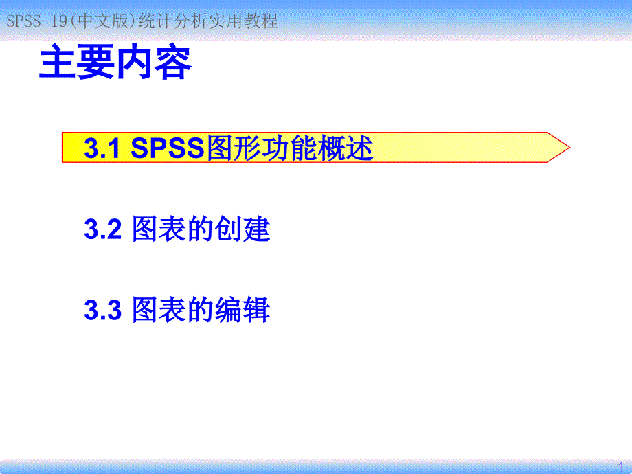 spss图表的创建与编辑课件_第1页