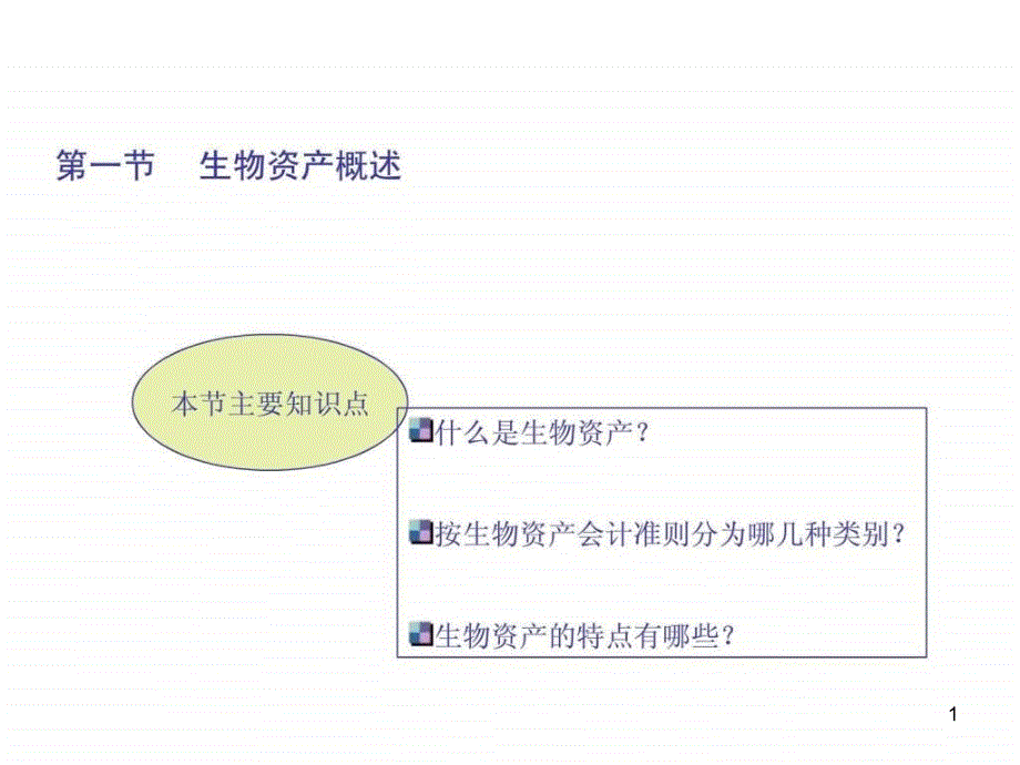 生物资产会计课件_第1页