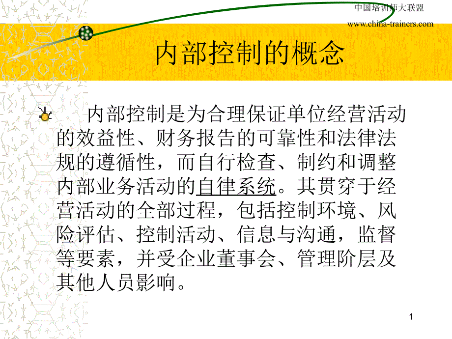 内部控制的概念课件_第1页