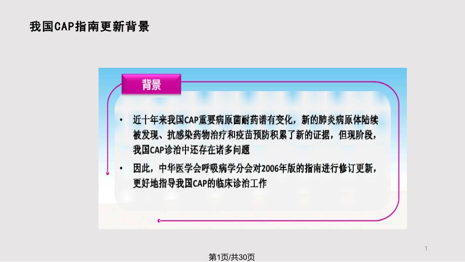 CAP指南解读教学ppt课件_第1页