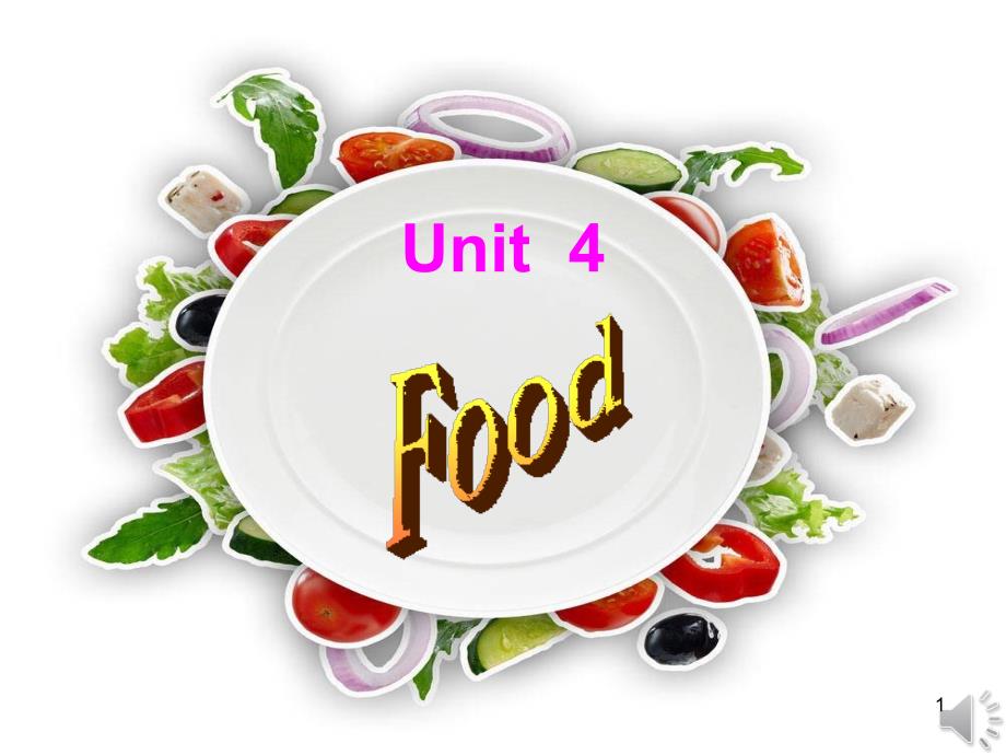 一年级下册英语Unit4-Food-Lesson1-人教新起点课件_第1页