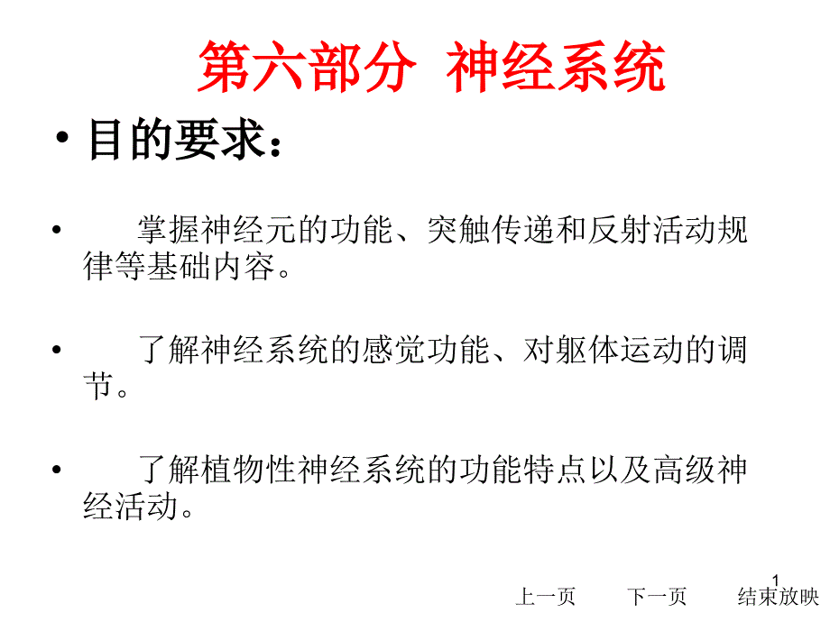 心理学ppt课件 --神经系统_第1页