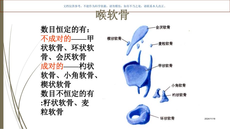 喉内肌解剖和声带麻痹ppt课件_第1页