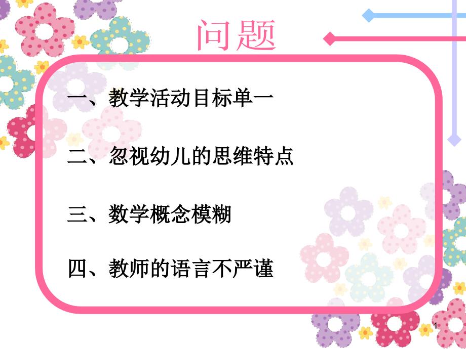 幼儿教师培训ppt课件数量形时空的教材分析_第1页