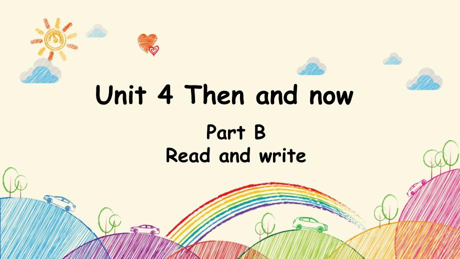 人教PEP六年级下册英语：Unit-4--B-Read-and-write课件_第1页