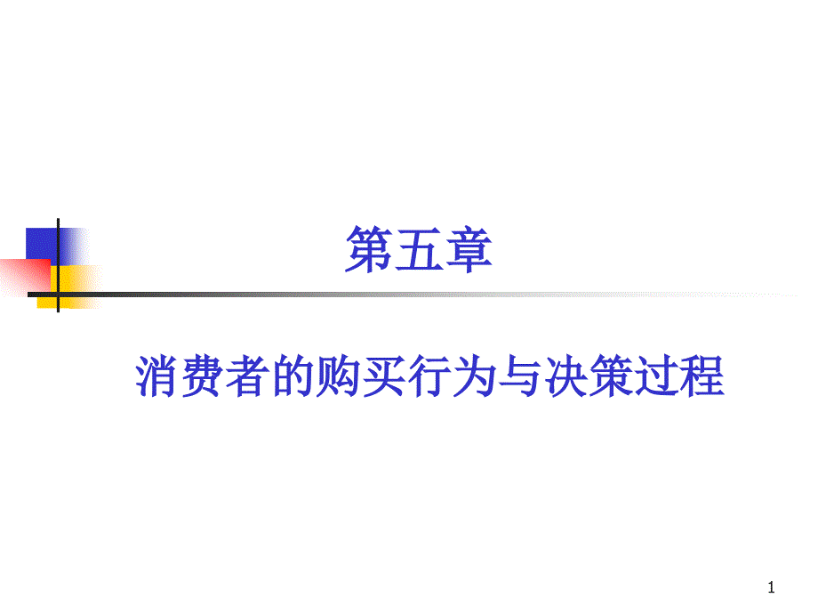 消费者的购买行为与决策过程课件_第1页