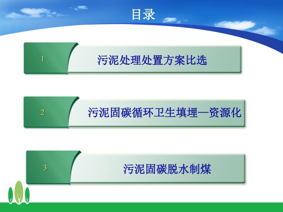 污水厂污泥固碳脱水循环卫生填埋与资源化利用课件_第1页