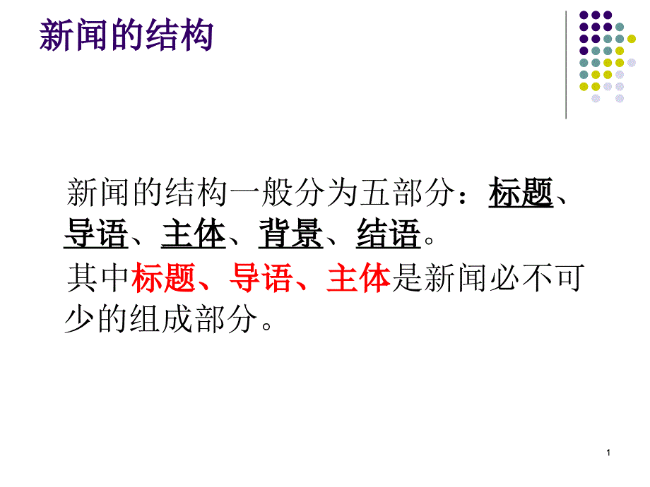 新闻及一句话新闻课件_第1页