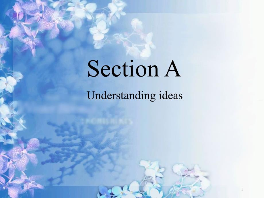 Unit4Section-A-Understanding-ideasppt课件-高中英语外研版必修第一册_第1页