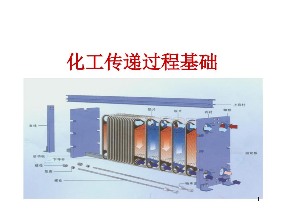 化工传递过程基础培训ppt课件_第1页