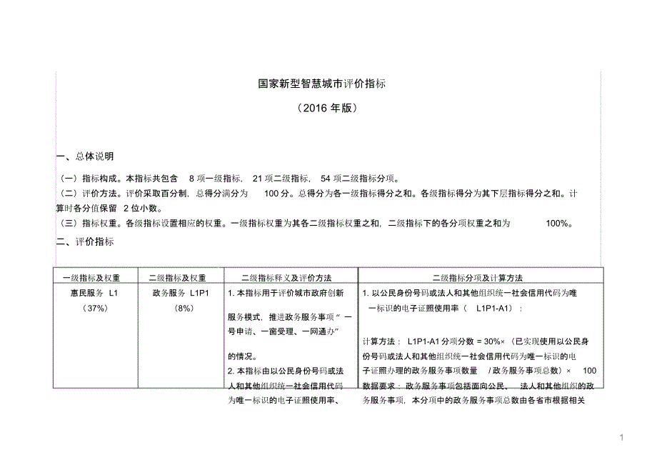 国家新型智慧城市评价指标(版)课件_第1页