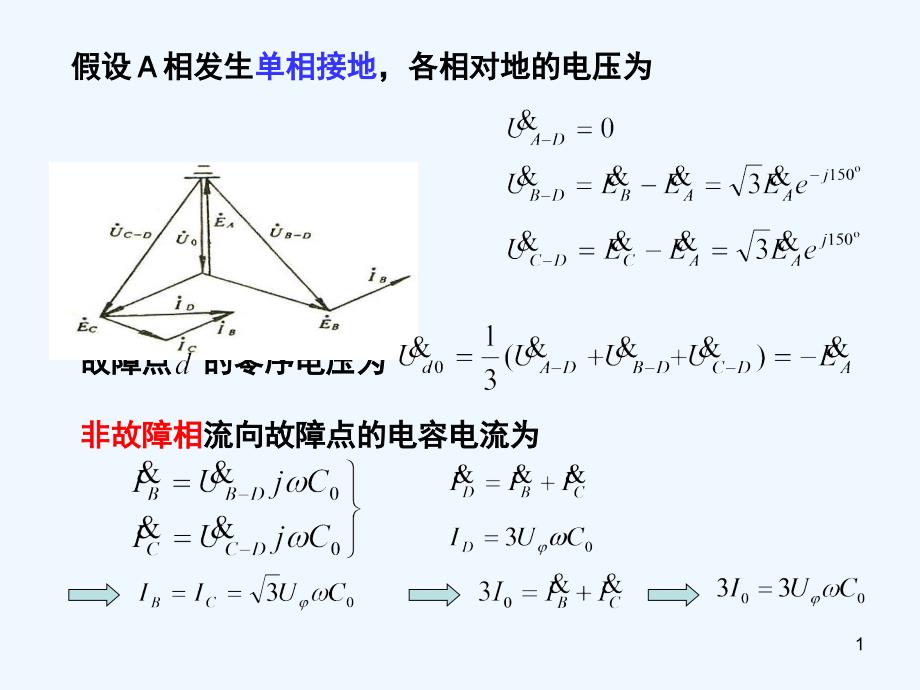 中性点非直接接地零序保护课件_第1页