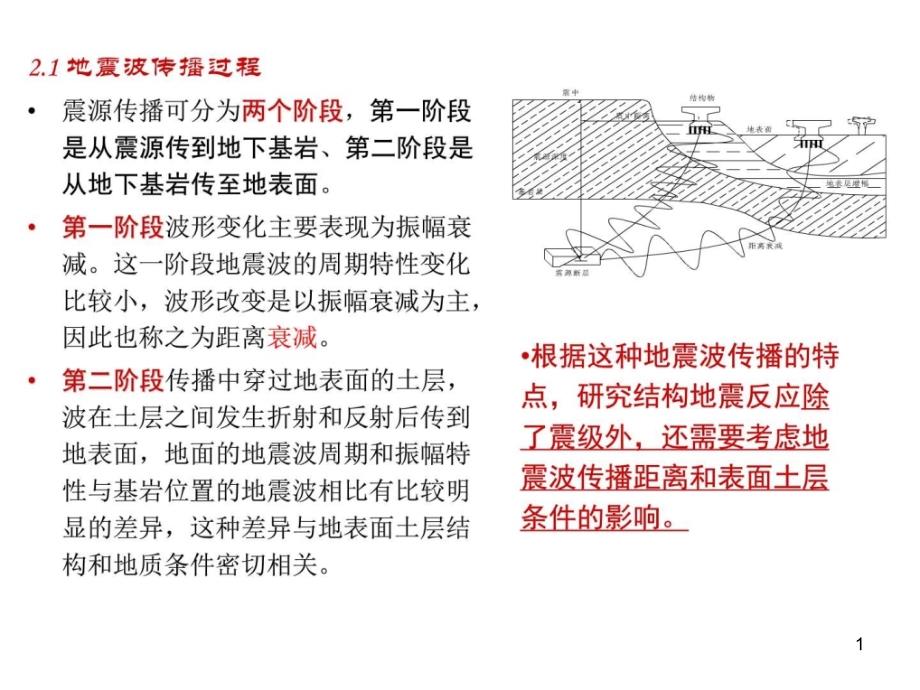 工程抗震2地震波传播课件_第1页