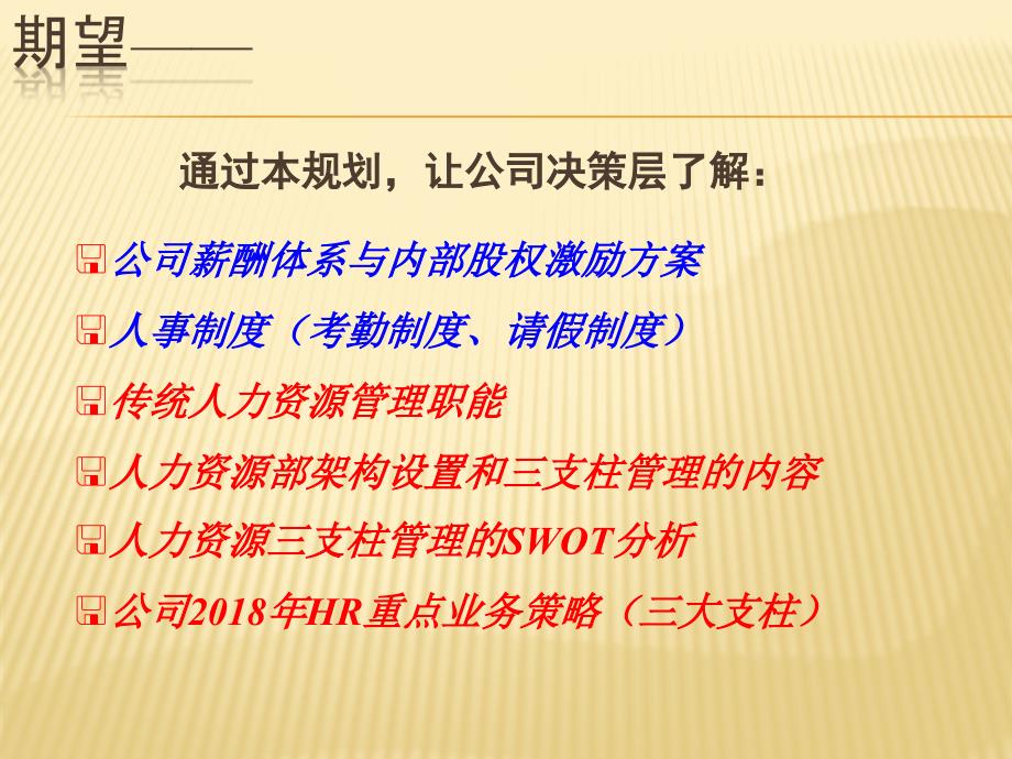 某公司人力资源战略和业务规划培训课件_第1页