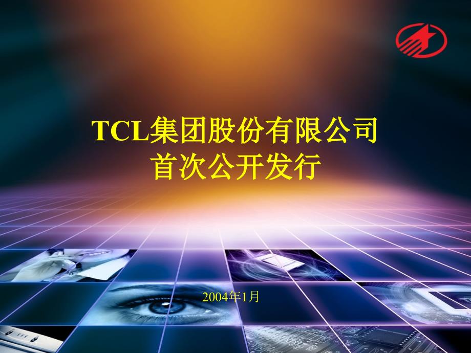 TCL集团首次公开发的培训资料_第1页