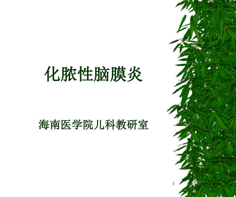 化脓性脑膜炎解答课件_第1页