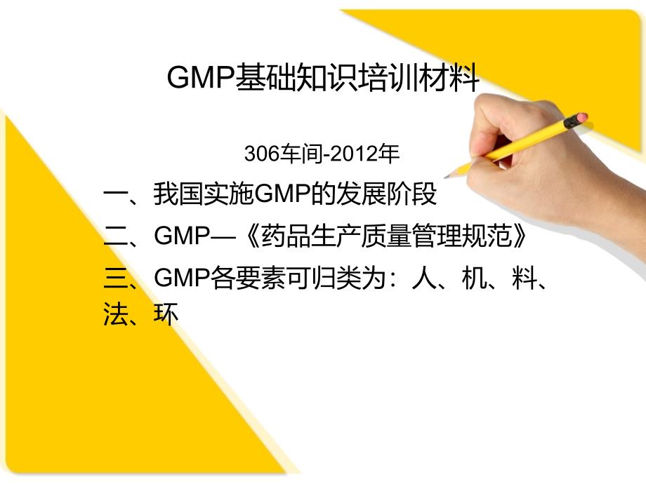 GMP基础知识培训材料-_第1页