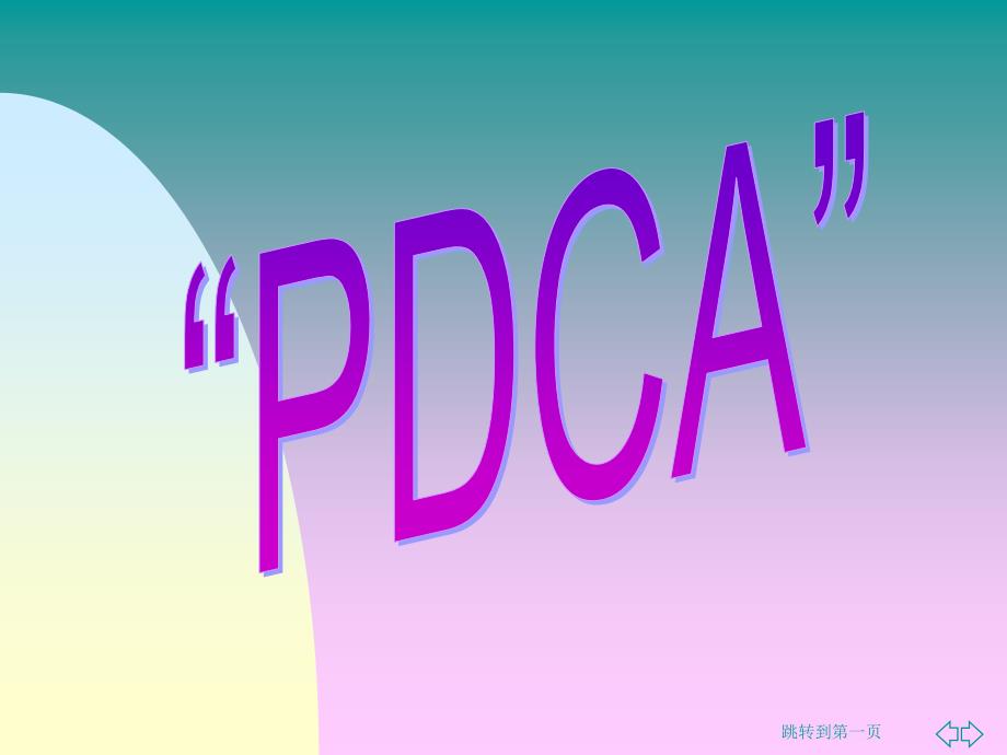 PDCA培训资料_第1页