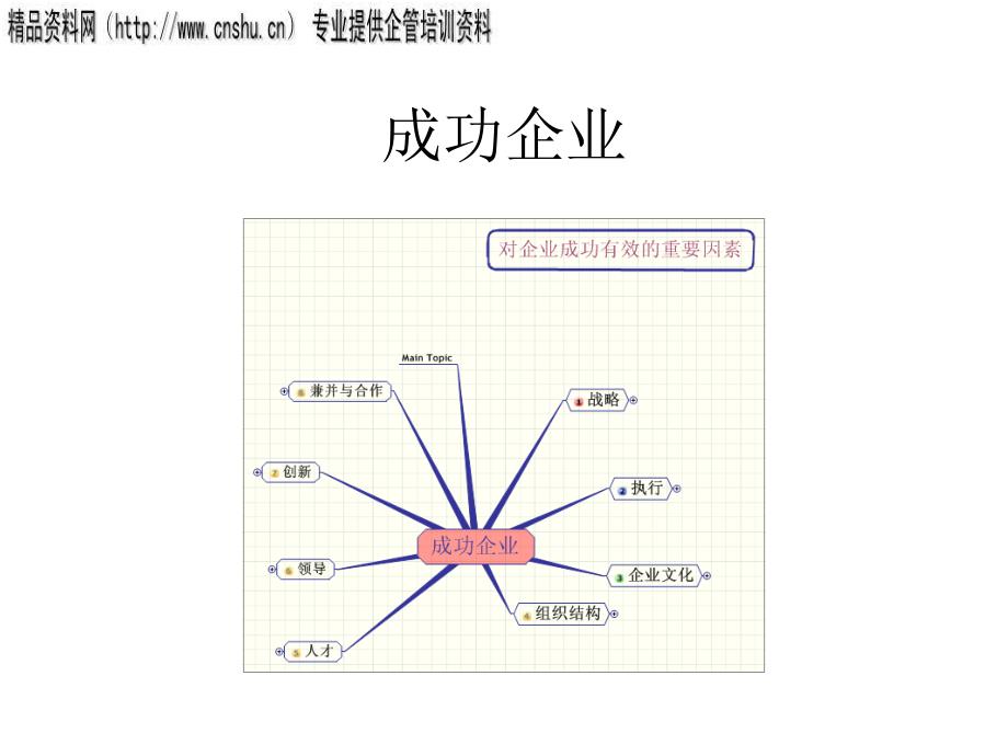 成功企业的重要因素分析_第1页