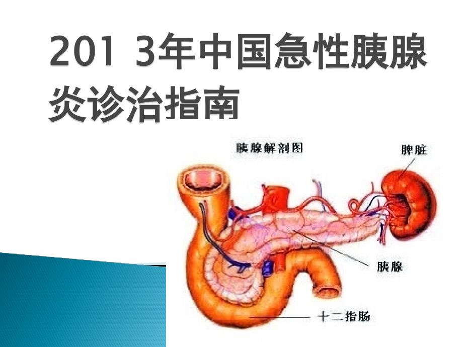 中国急性胰腺炎诊治指南上海课件_第1页