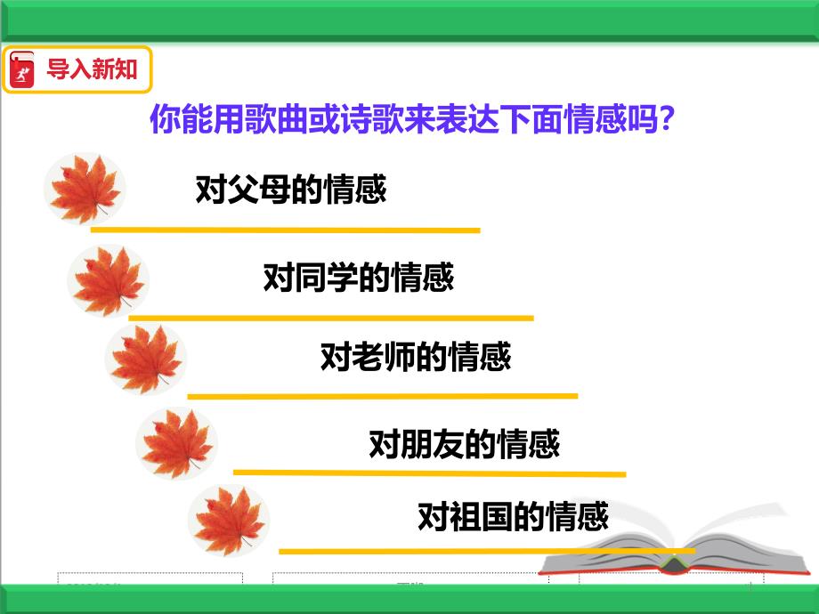 部编人教版七年级下册道德与法治：5.1我们的情感世界ppt课件_第1页