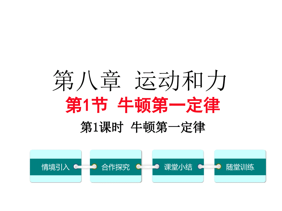 牛顿第一定律课件_第1页