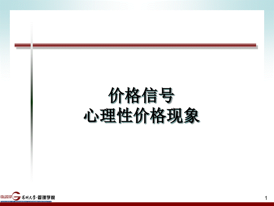 细分定价策略合集课件_第1页