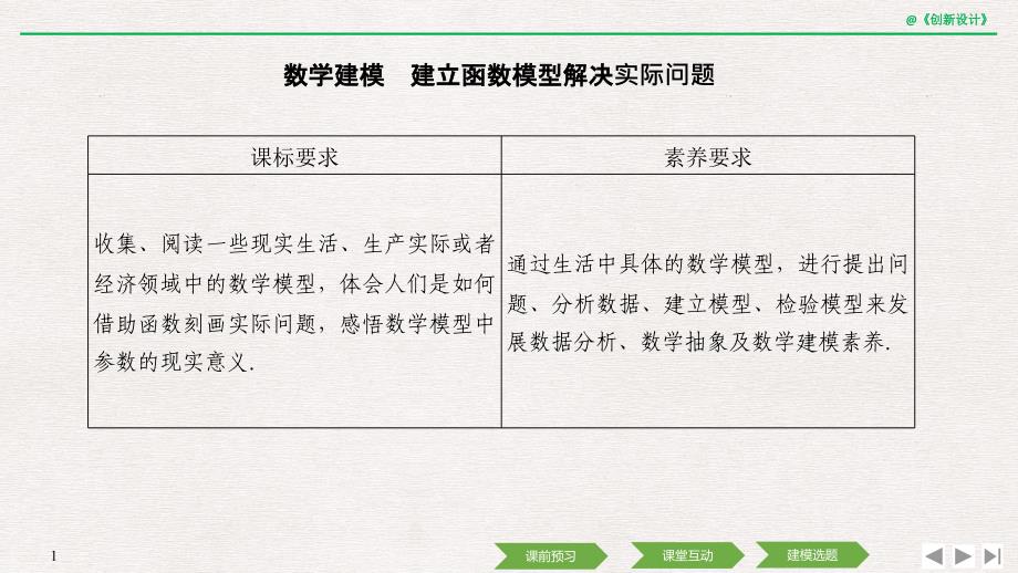 数学建模-建立函数模型解决实际问题课件_第1页