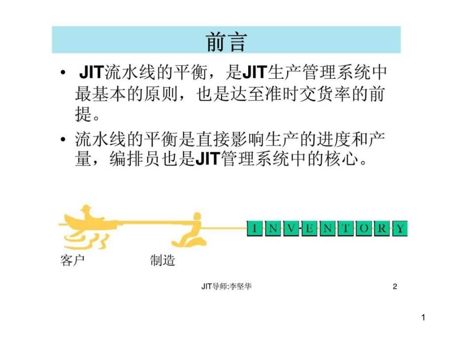 JIT生产线平衡手法ppt课件_第1页