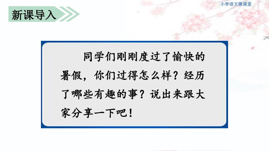 部编三上语文口语交际--我的暑假生活课件_第1页