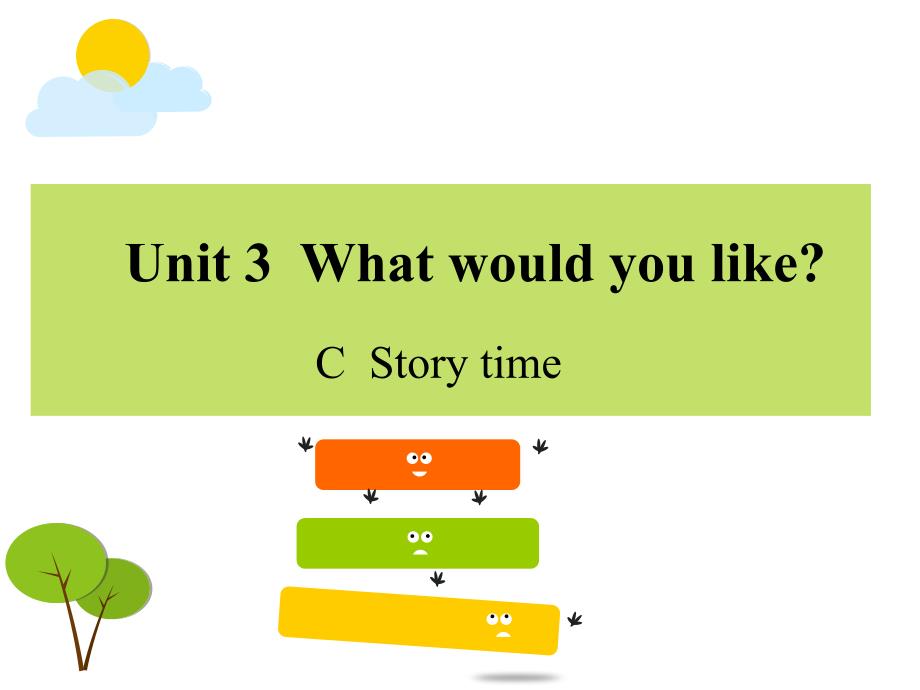 人教PEP英语五年级上册unit-3-What-would-you-like-C-storytime课件_第1页