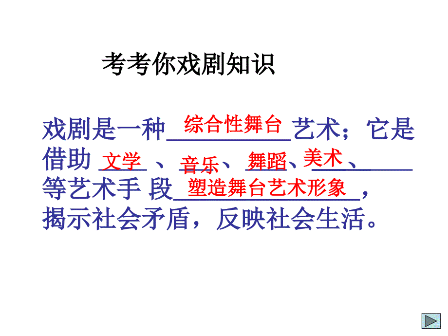 戏剧及茶馆剖析课件_第1页