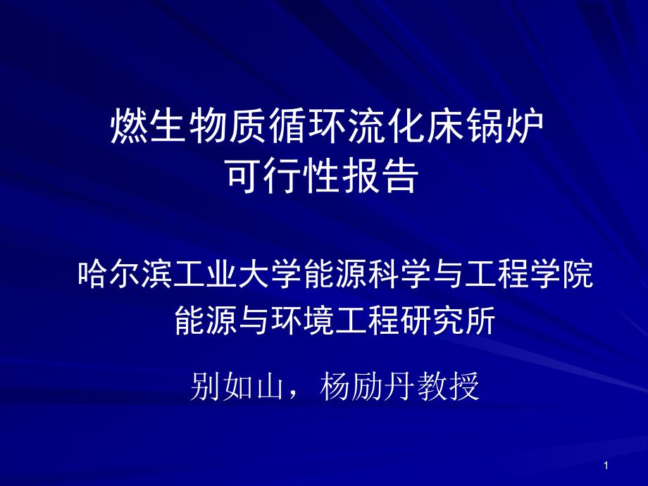 燃生物质循环流化床锅炉课件_第1页